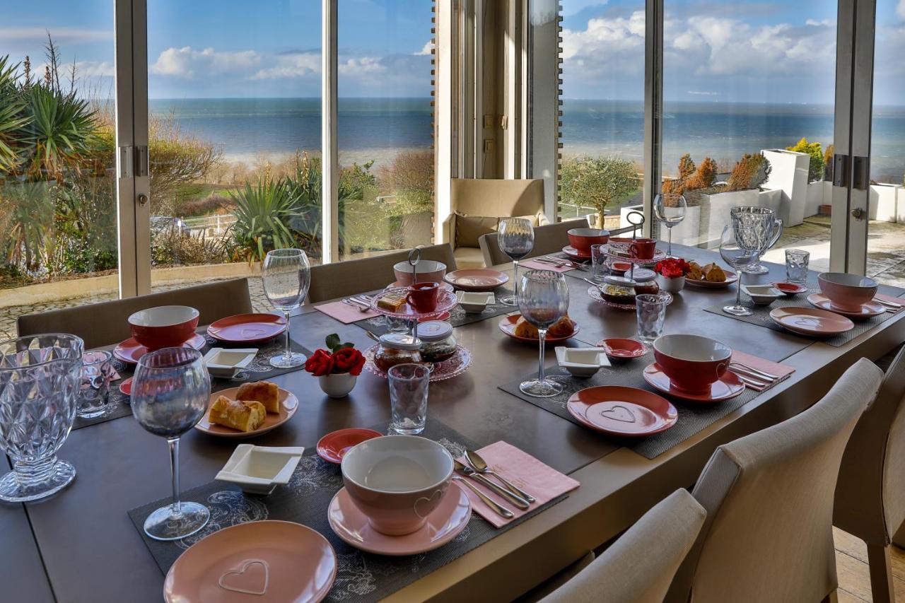 Domaine Du Grand Bec Bed & Breakfast Villerville Eksteriør bilde